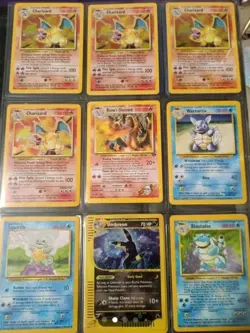 Vintage Pokemon Cards 1999 to 2005 WOTC Pack! Charizard! Pikachu! 1st Edition! - Image 1