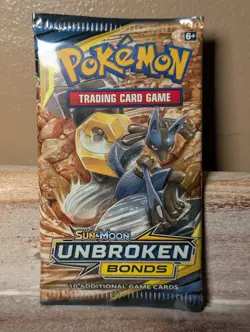 Pokemon Unbroken Bonds Lucario & Melmetal Sealed Booster Pack - Image 1