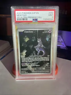 MEW EX & MEWTWO PSA 10 SEQUENTIAL SET S&V 151 UPC POKEMON SVP 052 053 205 2023 - Image 3