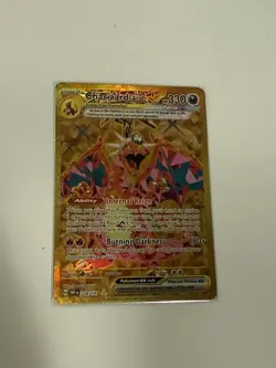 2023 Pokemon CHARIZARD Ex #228/197 Obsidian Flames OBF EN Hyper Rare Holo ENG - Image 1