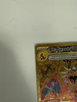 2023 Pokemon CHARIZARD Ex #228/197 Obsidian Flames OBF EN Hyper Rare Holo ENG - Image 5