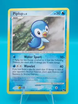 Piplup 016/017 POP Series 9 Pokemon TCG Regular Lightly Played - Image 1