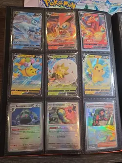 Pokemon Card Lot Binder V/VMAX Modern IR SIR Hits Ex 144 Cards NM 2x PSA Graded - Image 3