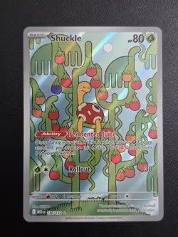 Pokemon TCG Shuckle Illustration Rare 136/132 Mega Evolutions English - Image 1