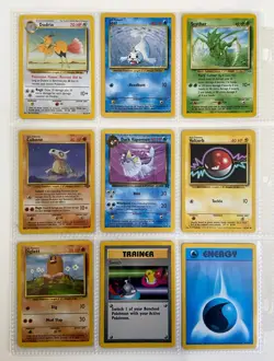 Pokemon Card Binder Collection - Vintage Card Lot | 1999-2000 WOTC Rare/Uncommon - Image 1