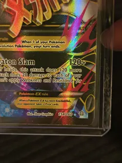 M Aggron EX Full Art Holo Card XY-Primal Clash 154/160 LP Condition - Image 5