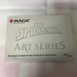 Maximum Carnage (46/54) Art Series (Art Card) MTG Spider-Man Magic The Gathering - Image 2
