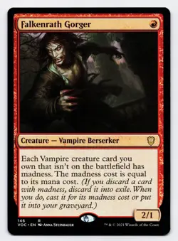 Falkenrath Gorger [146] VOC Rare Non-Foil [MTG Card English] - Image 1