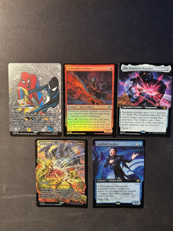 MTG: Edge of Eternities / Spider-Man 5 card LOT (cards in description) - Image 1