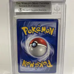 Pokemon BGS 9 MINT 1999 Hitmonchan 1st Edition Base Set Shadowless Holo Card - Image 2