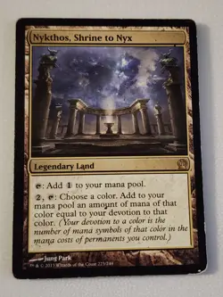 Nykthos, Shrine to Nyx - Theros (THS) - Magic the Gathering Card Single - HP - Image 1
