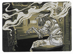 Vanishing Verse Art Card (Gold-Stamped Signature) Art Series: Outlaws of Thunder - Image 1