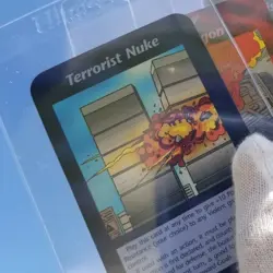 INWO Illuminati 9/11 False Flag 2 Card Set - Terrorist Nuke, Pentagon - Image 1