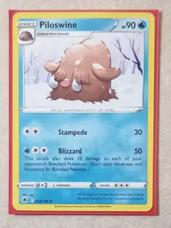 Piloswine 032/189 Pokemon Trading Card Game Swsh10: Astral Radiance Regular - Image 1
