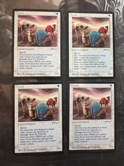 *** ARABIAN NIGHTS 4x Camel *** NM-Mint Beauty! - DUTY FREE - Magic MtG - Image 1