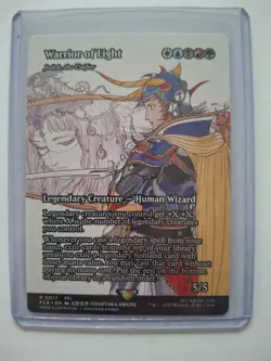 Warrior of Light -Showcase -Final Fantasy - mtg - NM - Image 1