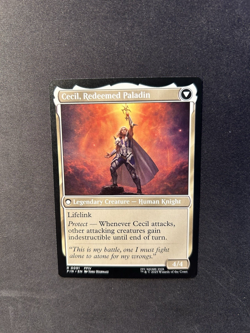MTG: Cecil, Dark Knight 0091 Final Fantasy Regular - Image 2