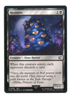 Hecteyes #0103 NM Final Fantasy FIN MTG Magic The Gathering - Image 1