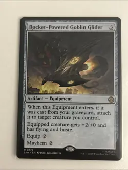 Rocket-Powered Goblin Glider - 172 - SPM - NM - MTG Magic the Gathering - Image 1