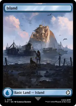Land Set (Full Art) [Fallout] MTG - Image 4