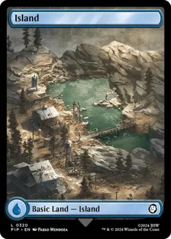 Land Set (Full Art) [Fallout] MTG - Image 5