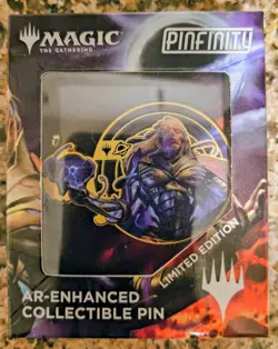 RARE Pinfinity Tezzeret, Cruel Captain Pin - MTG Magic Con Altanta 2025 - NEW! - Image 1