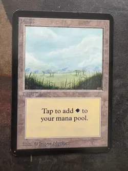 *** ALPHA Plains (Trees) *** NM-Mint Clean! - DUTY FREE - Magic MtG - Image 1