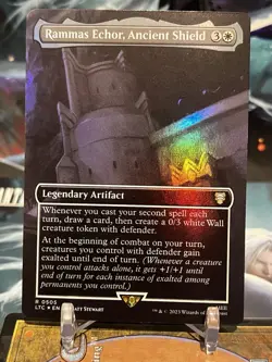 MTG | Rammas Echor, Ancient Shield (Borderless) [LOTR] ✨Foil✨ - Image 1