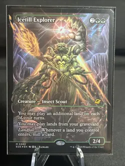 MTG - Icetill Explorer - FOIL Showcase Rare #362 English - Edge of Eternities NM - Image 1