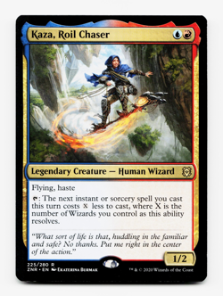 Kaza, Roil Chaser [Zendikar Rising] MTG Magic 💧🔥 - Image 1