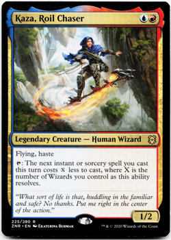 Kaza, Roil Chaser [Zendikar Rising] MTG Magic 💧🔥 - Image 3