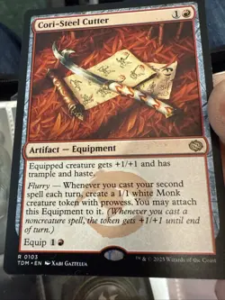 Cori-Steel Cutter NM Tarkir: Dragonstorm MTG R 0103 (173) - Image 1