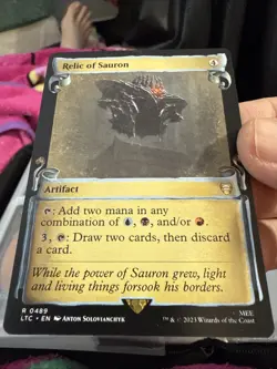 Relic of Sauron Showcase Scrolls LTC 0489 MTG Magic 0489 (211) - Image 1