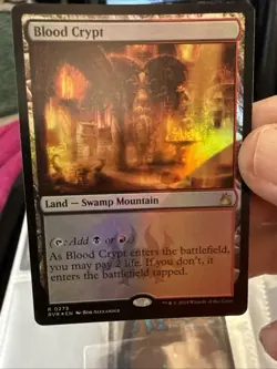 MTG 1x FOIL Blood Crypt # 273 Ravnica Remastered Magic the Gathering Card 194 - Image 2