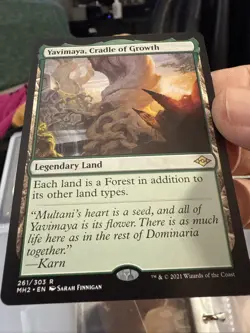 MtG Yavimaya, Cradle of Growth 261/303 R (195) - Image 1