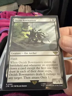 MTG - Orcish Bowmasters - Universes Beyond: Lord of the Rings #0103 (203) - Image 1