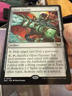 Ghost Vacuum (NM Non-Foil) DSK-0248 Rare MTG (186) - Image 1