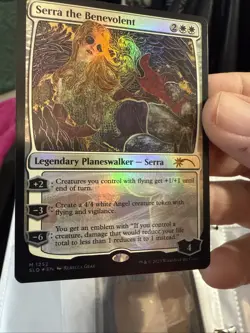 Serra the Benevolent *FOIL* Secret Lair Rebecca Guay MTG M 1252 (193) - Image 2