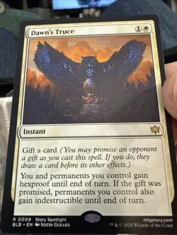 Dawn's Truce (REGULAR) x1 - MTG Bloomburrow BLB R 0009 (180) - Image 1