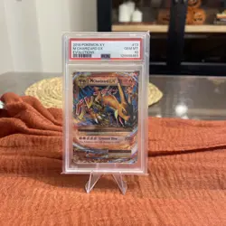 2016 POKEMON XY EVOLUTIONS #13 M CHARIZARD EX PSA 10 - Image 1