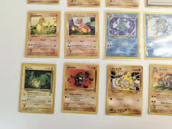 Pokemon Lot of 15 Cards Holo Poliwrath + Shadowless Charmander Charmeleon Base - Image 5