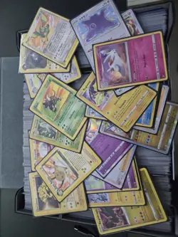 Bulk Pokemon TCG Cards, Vintage And Modern, OVER 3000 Cards Prismatic, 151, ETC - Image 1