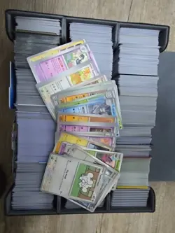 Bulk Pokemon TCG Cards, Vintage And Modern, OVER 3000 Cards Prismatic, 151, ETC - Image 3