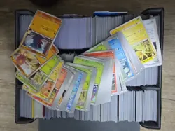 Bulk Pokemon TCG Cards, Vintage And Modern, OVER 3000 Cards Prismatic, 151, ETC - Image 4