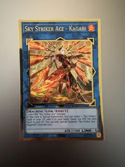 Yugioh! Sky Striker Ace - Kagari (Alternate Art) MAGO-EN038 1st Ed. NM - Image 1