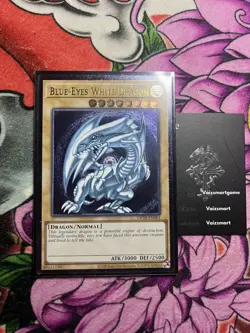 YUGIOH Blue-Eyes White Dragon OP28-EN001 Ultimate Rare NM - Image 1