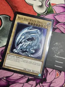 YUGIOH Blue-Eyes White Dragon OP28-EN001 Ultimate Rare NM - Image 3