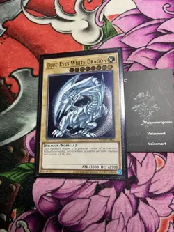 YUGIOH Blue-Eyes White Dragon OP28-EN001 Ultimate Rare NM - Image 4