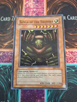 Yugioh Sanga of the Thunder MRD-025 Super Rare OG Unlimited LP/MP - Image 1