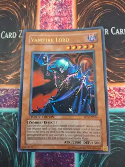 Yugioh Vampire Lord RDS-ENSE4 Ultra Rare Limited Near Mint - Image 1